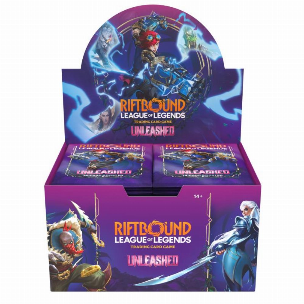 Riftbound: League of Legends TCG - Unleashed Booster Display (24 Boosters)