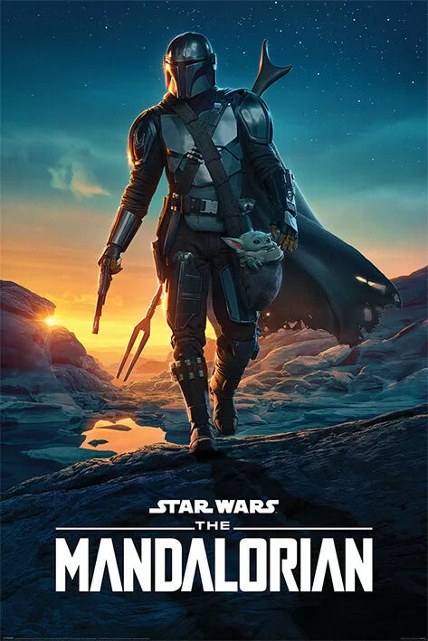 Star Wars: The Mandalorian - Nightfall Poster 61 × 91.5 cm