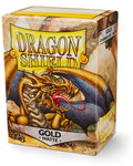 DS - Standard Sleeves: Gold [Matte] (100 Sleeves)