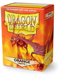 DS - Standard Sleeves: Orange [Matte] (100 Sleeves)