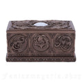 Dragons of the Sabbats Tarot Box Bronze 14.5cm
